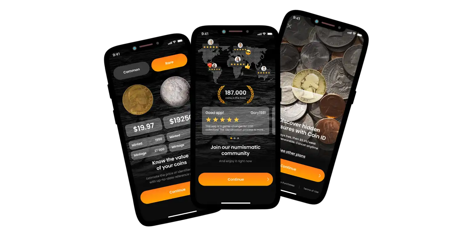 Coin ID Scanner preview.